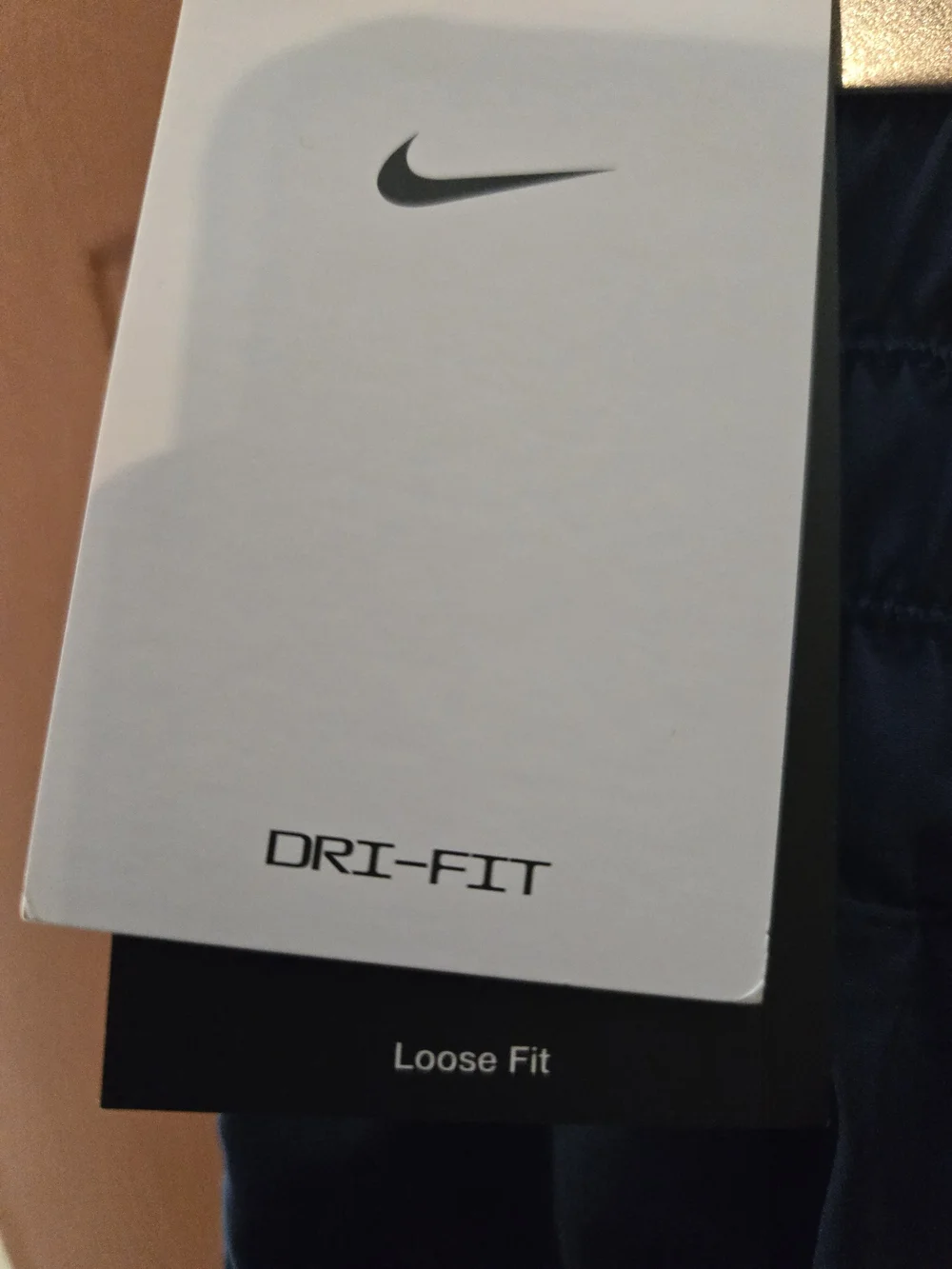 Nike Navy Athletic Shorts - Dri-FIT Lightweight Running Shorts